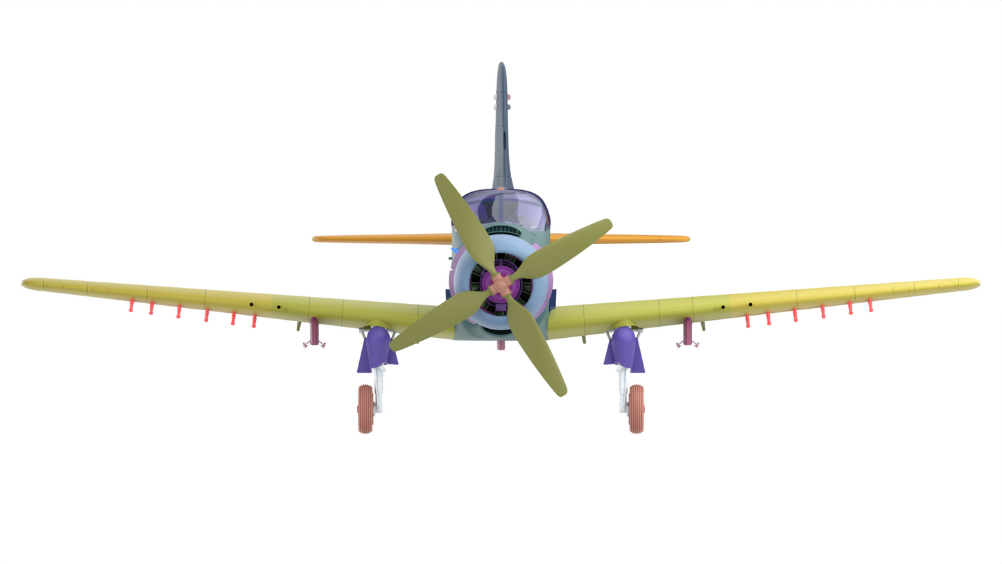 TTM32001 1/32 Douglas AD-5 (A-1E) Skyraider