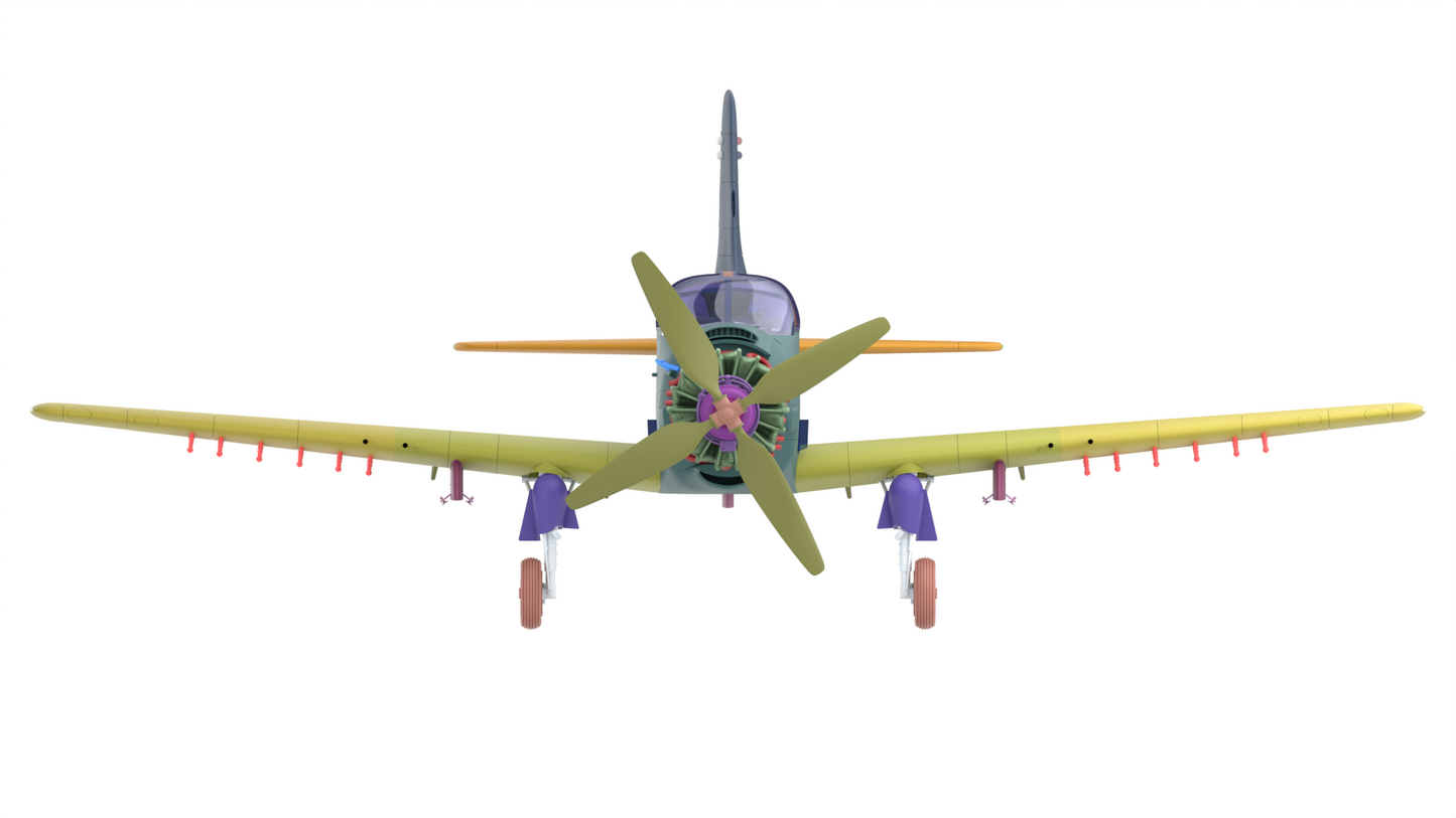 TTM32001 1/32 Douglas AD-5 (A-1E) Skyraider