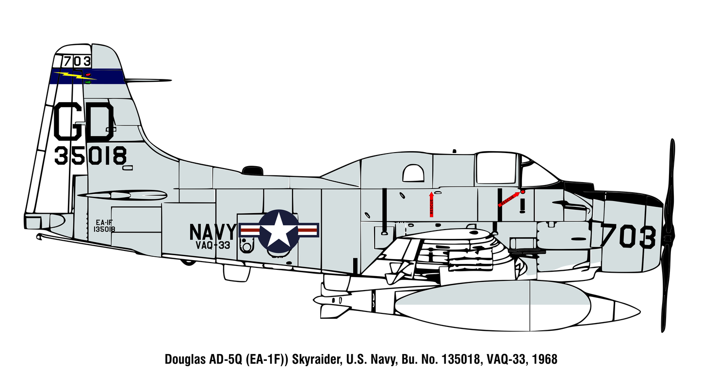 TTM48013 AD-5Q (EA-1F) Skyraider