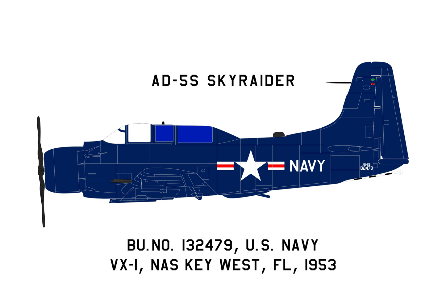 TTM32014 1/32 AD-5S Skyraider