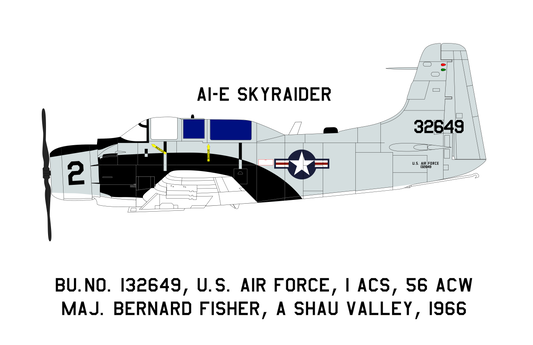 TTM32001 1/32 Douglas AD-5 (A-1E) Skyraider
