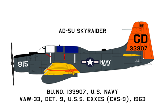 TTM32015 1/32 AD-5U Skyraider