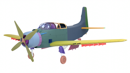 [Pre-Order] TTM001 1/32 Douglas AD-5 (A-1E) Skyraider