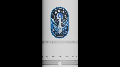 TTM14020 1/144 Blue Origin New Glenn 7x2 Heavy Lift Launch Vehicle