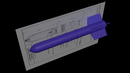 TTM32008 Tiny Tim 11.75" Rocket (Set of 2)