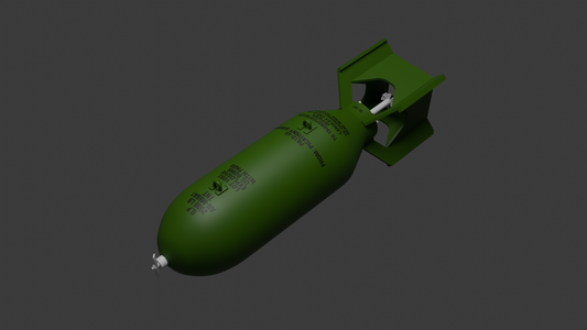 TTM48019 AN-M66A2 2000lbs GP Bomb (Set of 1)