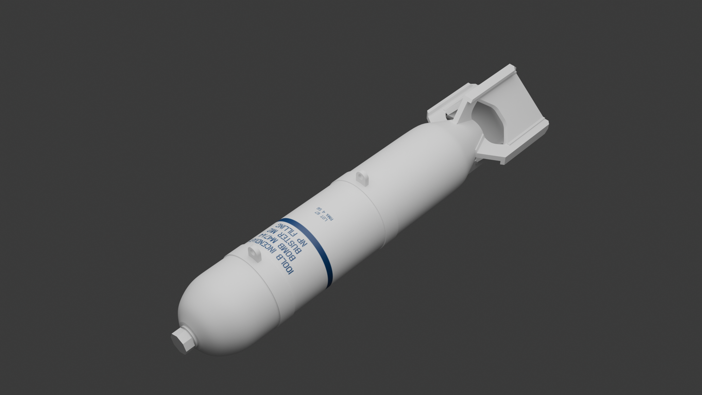 TTM32017 AN-M47 100lb Bomb (Set of 2)