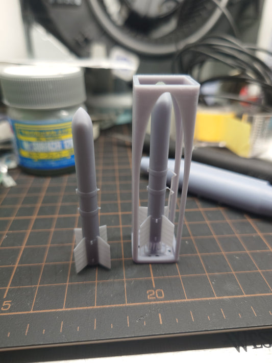 TTM48008 Tiny Tim 11.75" Rocket (Set of 2)